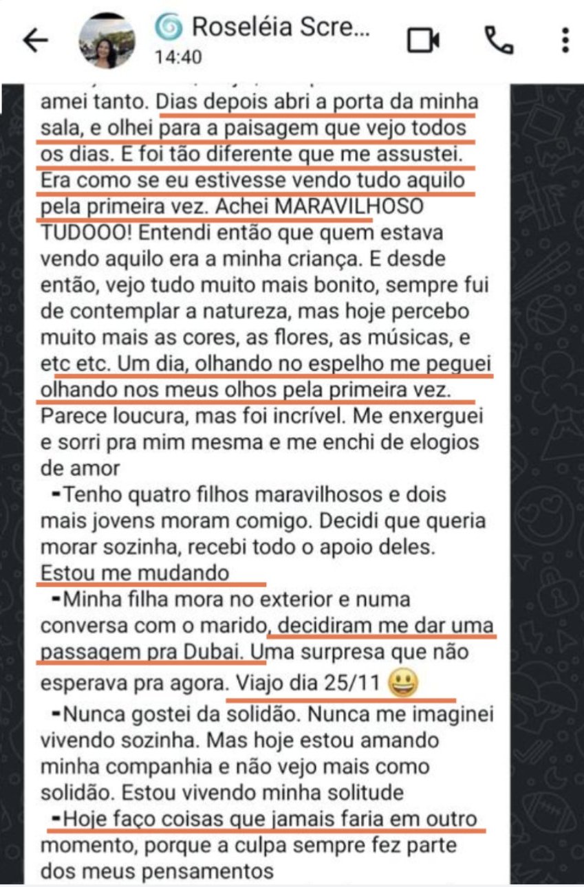 Depoimento de Roseléia no WhatsApp, parte 2